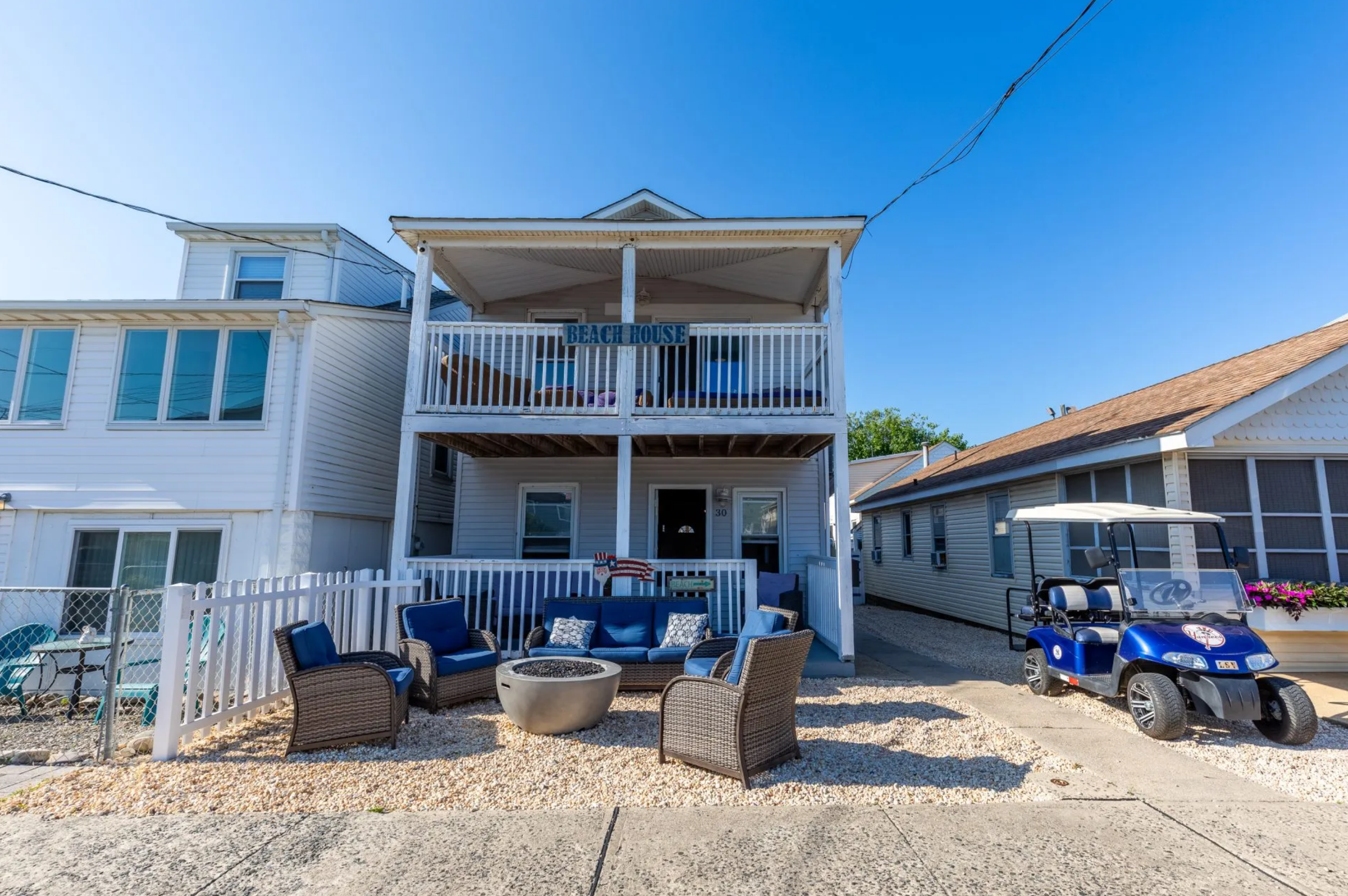 Ground floor of beach block Seaside Classic